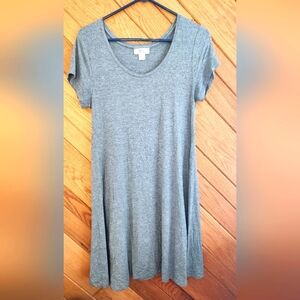 Style And Co small gray tshirt dress